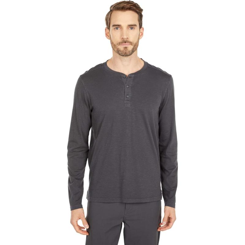 Toad&Co Primo LS Henley – Men’s(Soot) - Toad&Co